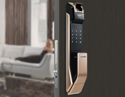 Hình ảnh khóa cửa điện tử Samsung
